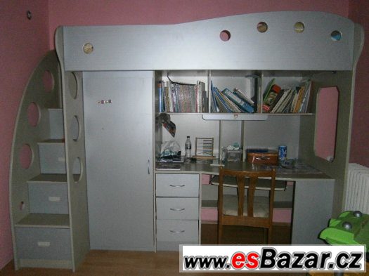 Prodám palandy se skříněmi a psacímy stoly – fotografie 2