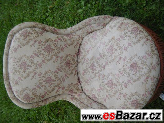 Starožitná sedačka sofa + křesla – fotografie 5