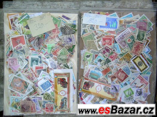 800 pošt. známek Svět – fotografie 2