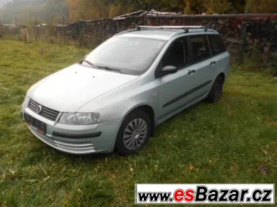 Prodám na Fiat Stilo Combi 1,6 16V 76kw náhradní díly