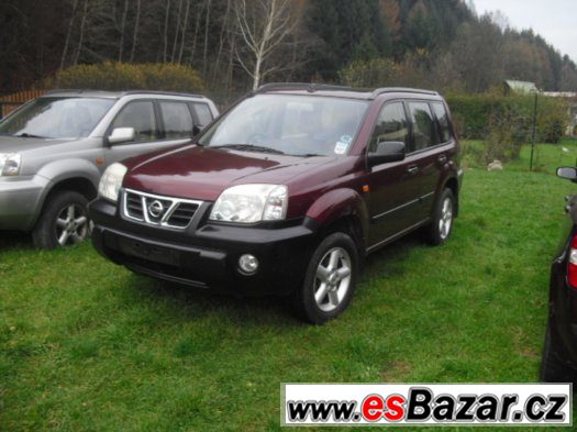 Prodám díly na Nissan X-Trail 2,2 Dci 84 kw vinová met. – fotografie 1