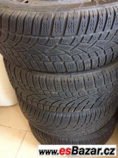 Zimní pneu Dunlop 195/60 R15 – fotografie 1