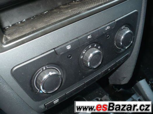Panel topení manuální Octavia II Facelift – fotografie 2