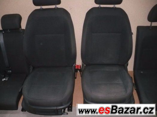 Vyhřívané sedačky černé s airbagy Fabia II – fotografie 2