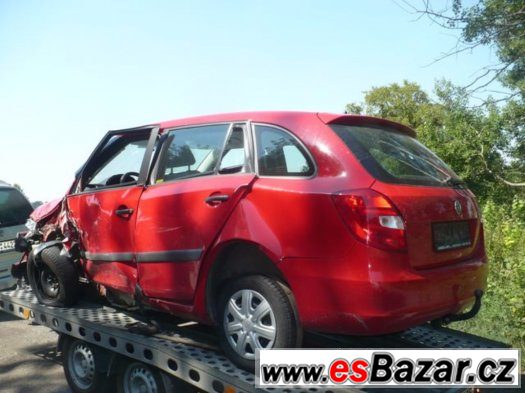 FABIA II combi Facelift 1,2 HTP, 2011 – ND z vozu – fotografie 3