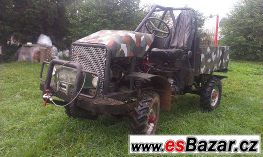 traktor domaci vyroby 4x4 – fotografie 1