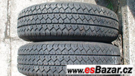 R13 155/70 pneu letní 7mm  (2ks) – fotografie 3