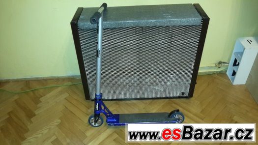 Koloběžka freestyle Fasen Complete Spiral Silver Blue – fotografie 1