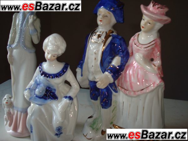 Porcelánové postavičky – fotografie 1