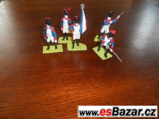 Napoleonova garda - cín. figurky – fotografie 1