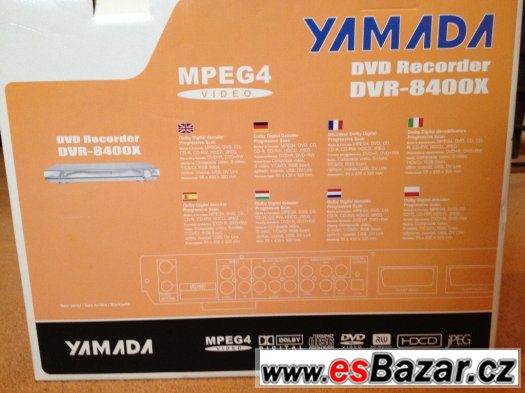 DVD Recorder Yamada DVR 8400X za lidovku – fotografie 3