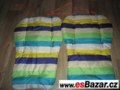 Podložky do kočárku, autosedaček, židliček