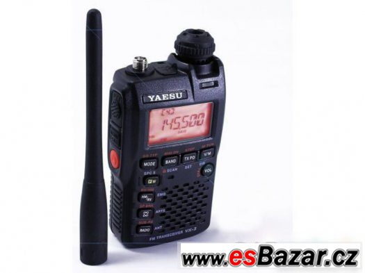 Zcela nová dualband ručka - scanner YAESU VX-3 E – fotografie 1