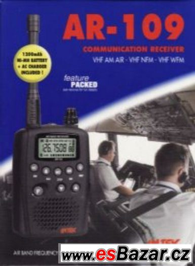 INTEK AR-109. Scanner pro poslech letadel, záchranky, služeb – fotografie 2