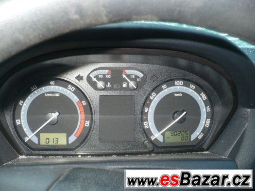 Budíky s pal. počítačem + PIN kód Fabia 1 facelift 2004-2009 – fotografie 1