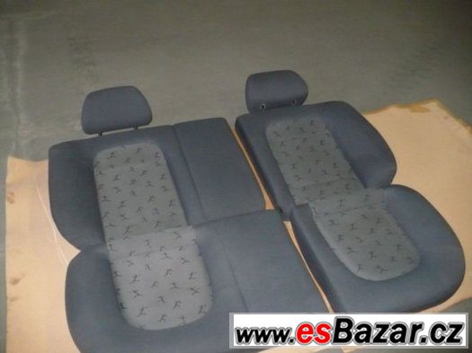 Zadní dělené sedačky Fabia 1- i jednotlivě – fotografie 1