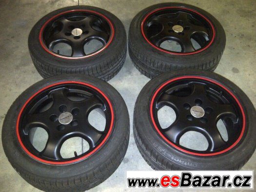 Alu kola 7,5Jx17", 5x100 + zimní pneu – fotografie 1