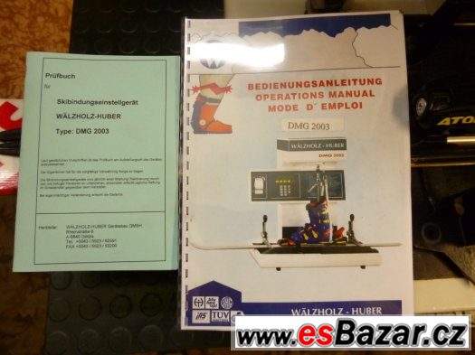 Seřizovačka Walholz Huber DMG 2003 – fotografie 2