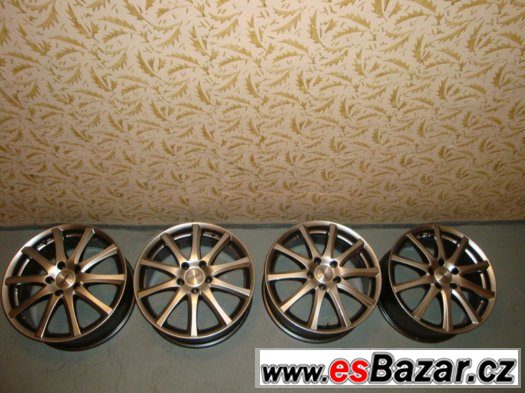 Prodám 4 ks al. kola DEZENT RM 17´, 112x5 – fotografie 1