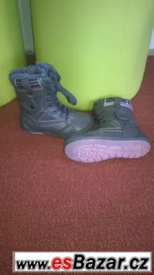 boty zimní dívčí nové vel 27