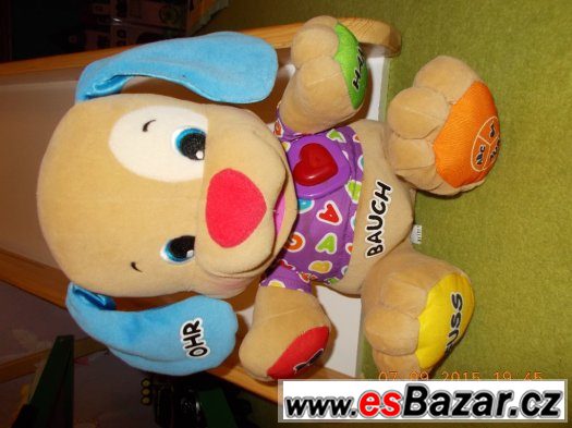 Hrající, mluvící hračky Fisher Price, Chicco, Vrtech-německé – fotografie 2