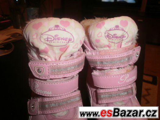 DÍVČÍ zimní boty DISNEY VEL.26 jako nové – fotografie 1