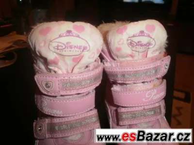 DÍVČÍ zimní boty DISNEY VEL.26 jako nové