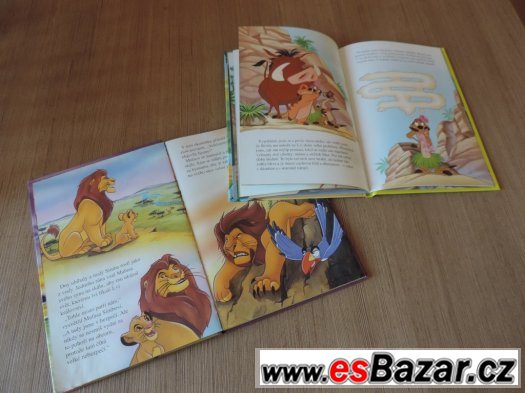 disney knížky Lví král – fotografie 2