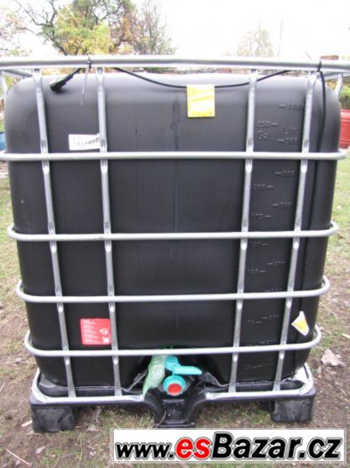 NOVÉ NÁDRŽE 1000l 2015  ibc s ohřevem – fotografie 1