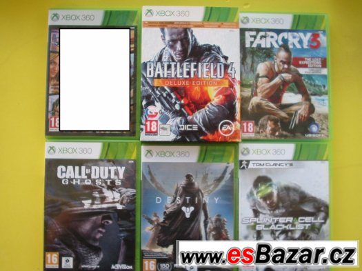 Hry pro XBOX 360 – fotografie 1
