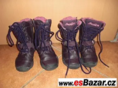 Kozačky vel. 24 a 25