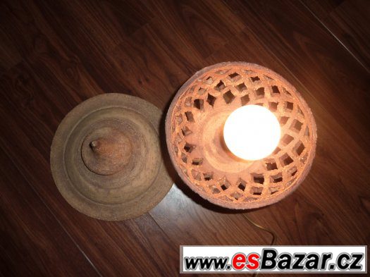 Prodám keramickou dekorační lampu – fotografie 4