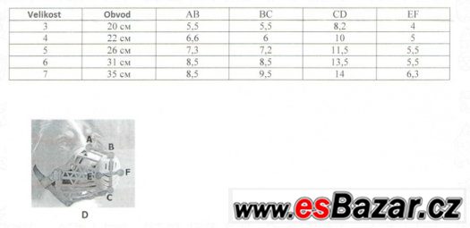 Náhubek pro psa "Vlkodlak" vel.: 3 – fotografie 4