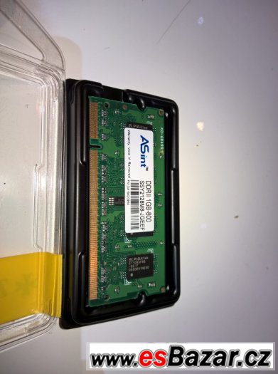 Pamet RAM pro Notebook DDR2 1GB 800Mhz – fotografie 1