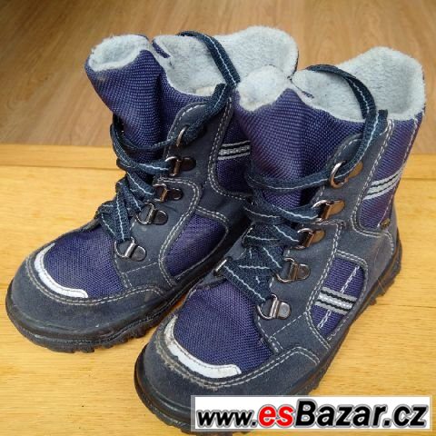 zimni Superfity vel 26 + oranzova zimni vesta M&S – fotografie 1