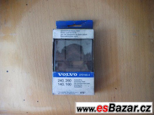 brzdové destičky volvo 140,160,240,260 – fotografie 1