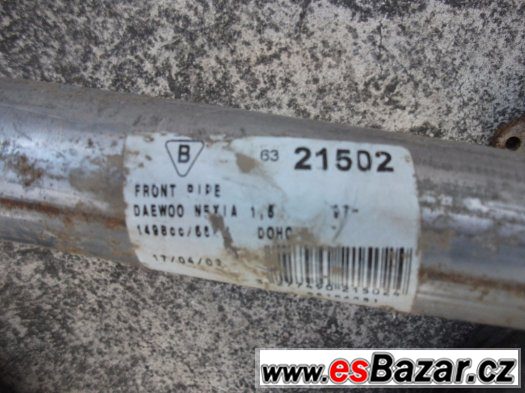 daewoo nexia / espero 1,5 16v výfuk – fotografie 2