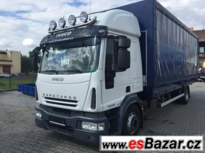 Iveco Eurocargo 150E 25 P,Euro 5,2008,Valník 7,4m,čelo 1,5t.