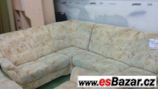 sedaci souprava AKCE rohova top stav sleva 65% – fotografie 2