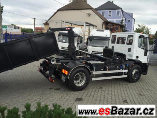 Iveco Eurocargo 180E25K -Euro 6 ,s nosičem kontejnerů CTS 10 – fotografie 3