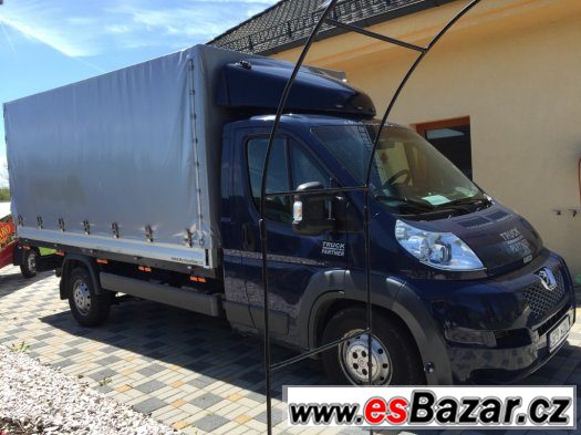 Peugeot Boxer 3 L 160 koní,valník s plachtou. – fotografie 3
