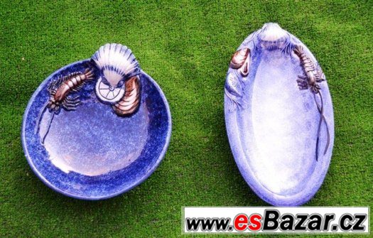 Sada 2 servírovacích talířků – fotografie 1