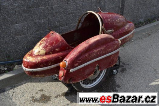 Velorex 560 Jawa 350 250 sajdcara sajda sidecar – fotografie 1
