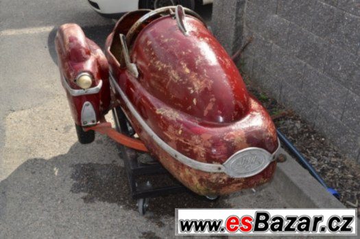 Velorex 560 Jawa 350 250 sajdcara sajda sidecar – fotografie 3