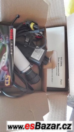 H4 BIXENON-4300K MOTO KIT – fotografie 3