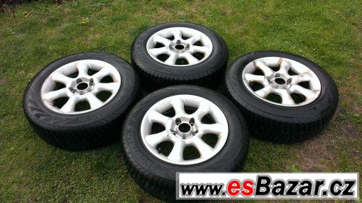 Alu kola SM R15 x 7J 5x110 se zymní sadou – fotografie 2