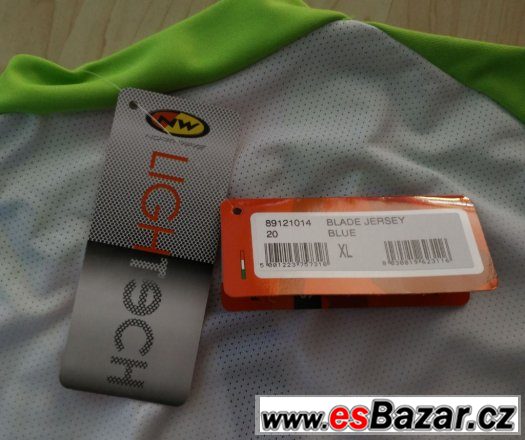 Cyklodres Northwave Blade Jersey Blue XL – fotografie 4