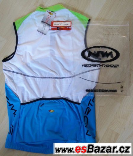 Cyklodres Northwave Blade Jersey Blue XL – fotografie 5
