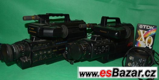 VHS kamery Grundig a Panasonic M2 – fotografie 1