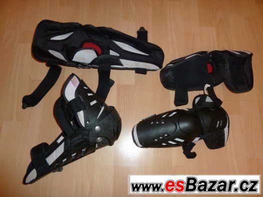 Kloubové chrániče kolen a holení, loktů FOX Titan Pro – fotografie 2